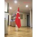 Pirinç Makam Bayrağı SİMLİ (Filmli) Boy 245 cm