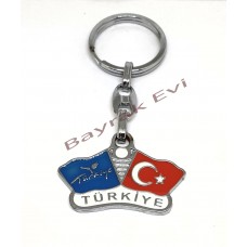 Türkiye Bayrak Anahtarlık