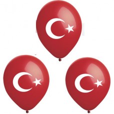 Bayraklı  Balon  (100'lü)