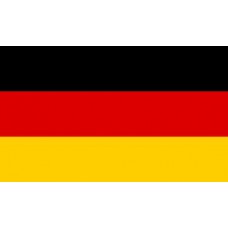 Almanya Bayrağı 30*45 cm (Saten)