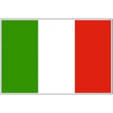 İtalya  Bayrağı 30x45 cm (Saten)