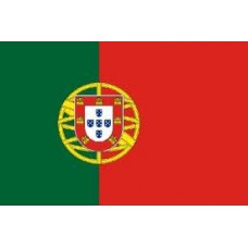 Portekiz  Bayrağı 30x45 cm (Saten)