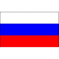 Rusya  Bayrağı 30x45 cm (Saten)