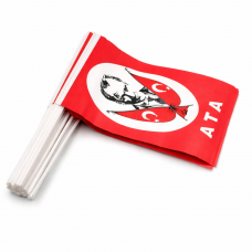 Kâğıt Bayrak-Atatürk  Bayrağı ( 40'li) Büyük Boy