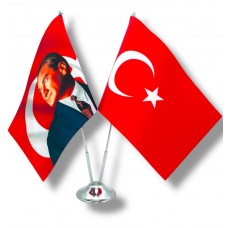 Çiftli Atatürk-Turk Masa Bayraği
