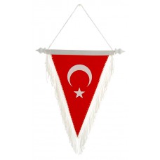 Üçgen Türk Bayrağı 20x30 cm